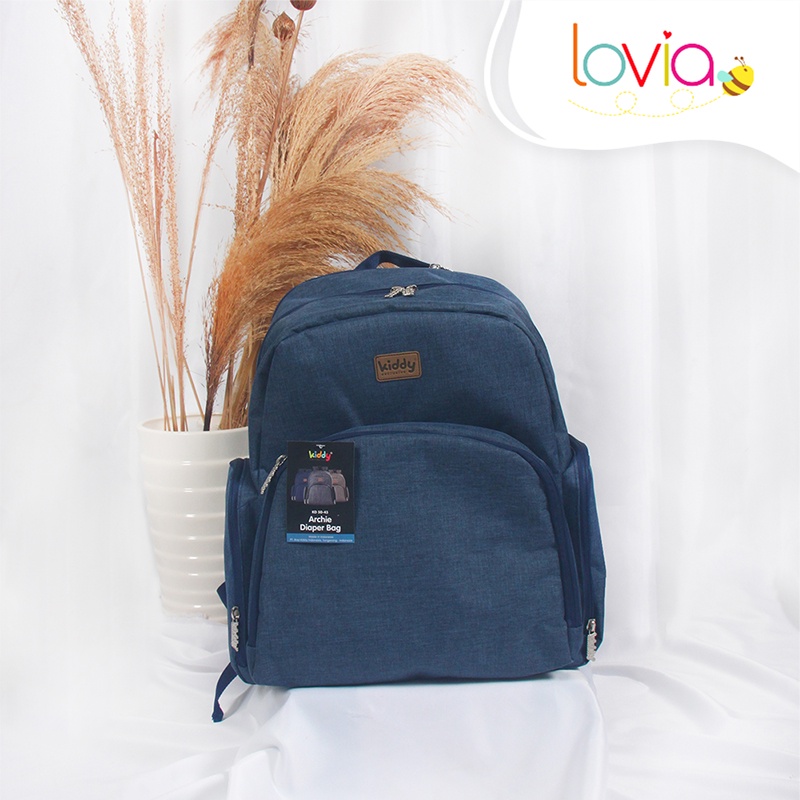 Kiddy Tas Gemblok Anak / Tas Ransel Bayi / Tas Perlengkapan Bayi / Diaper Bag Bayi Series Archie