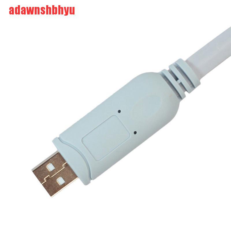 Adaptorwnshbhyu Kabel USB Ke RJ45 Untuk Konsol Cisco