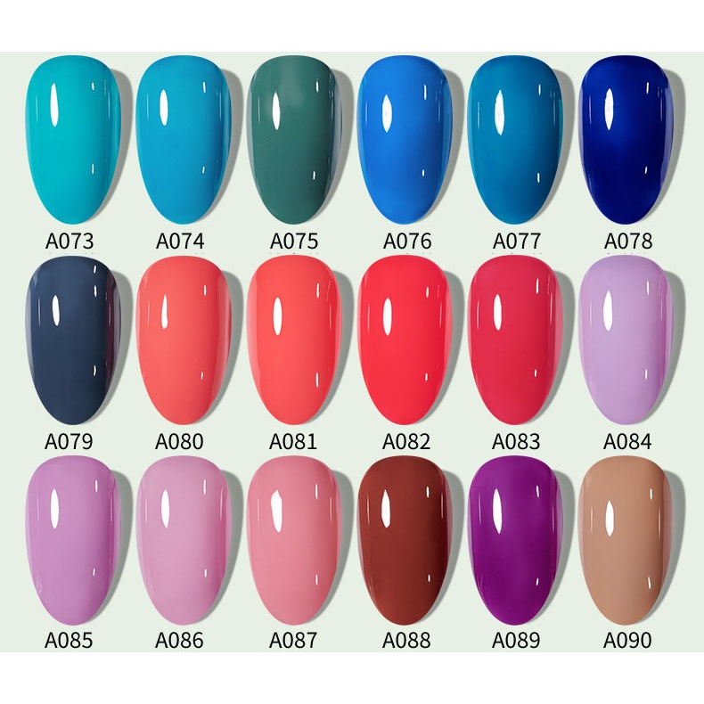 (51-206) CHARZIEG Gel Polish 15ml UV Gel Nail Polish UV LED Nail Art / Kutek Gel Tahan 2 Bulan / Cat Kuku Gel polish Charzieg Murah