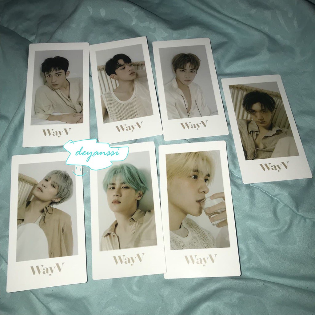 WAYV TEN WINWIN LUCAS KUN HENDERY XIAOJUN YANGYANG SG21 SYNNARA PHOTOCARD