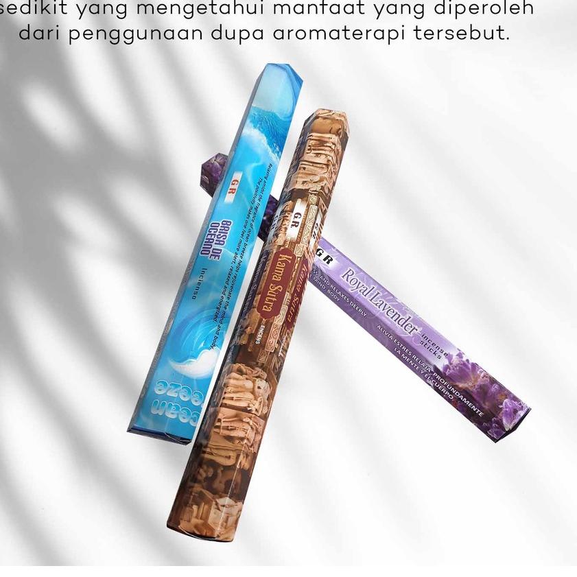 ♥ India Dupa Stick Exclusive Aromaterapi Spiritual Relaksasi (DPA06) ❄