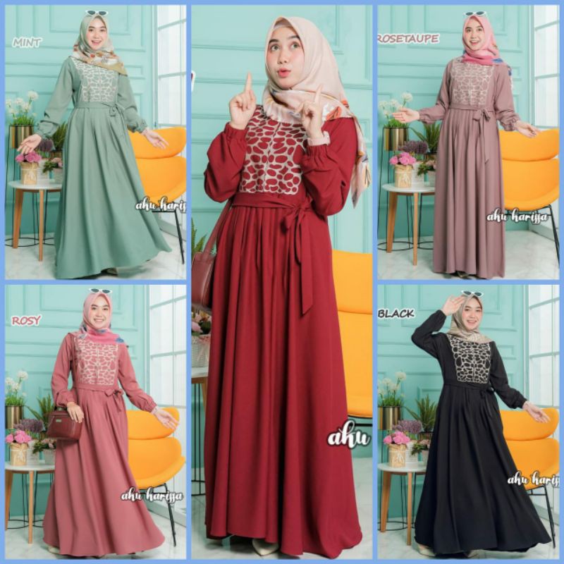 Gamis Erina Dress Ori By Aku Karissa Best Seller