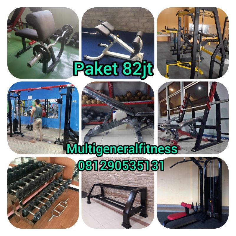 PAKETAN ALAT FITNESS