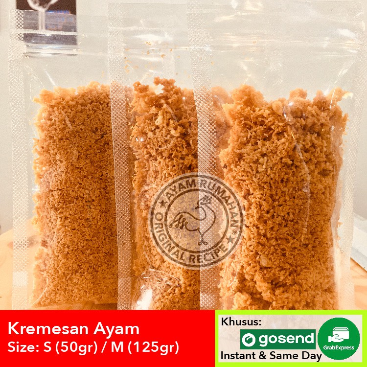 

Kremes size M (125 gram) / Kremesan Ayam