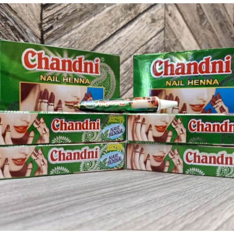 pacar kuku chandini/ henna kuku 1lusin/ henna chandini 1lusin murah