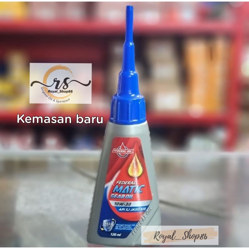 OLI GARDAN FEDERAL 120 ML MATIC ORIGINAL OLI GEAR FEDERAL MATIC 120 ML ORIGINAL OLI GARDAN FEDERAL TERMURAH OLI GARDAN MATIC TERMURAH