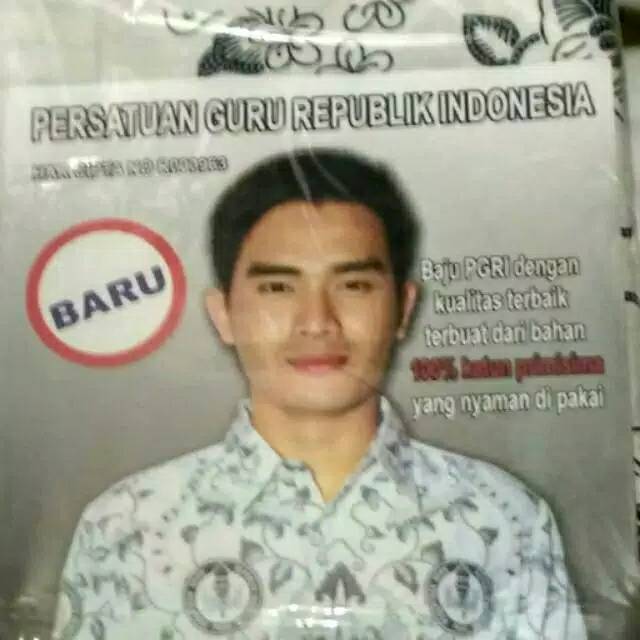 Kain batik PGRI katun