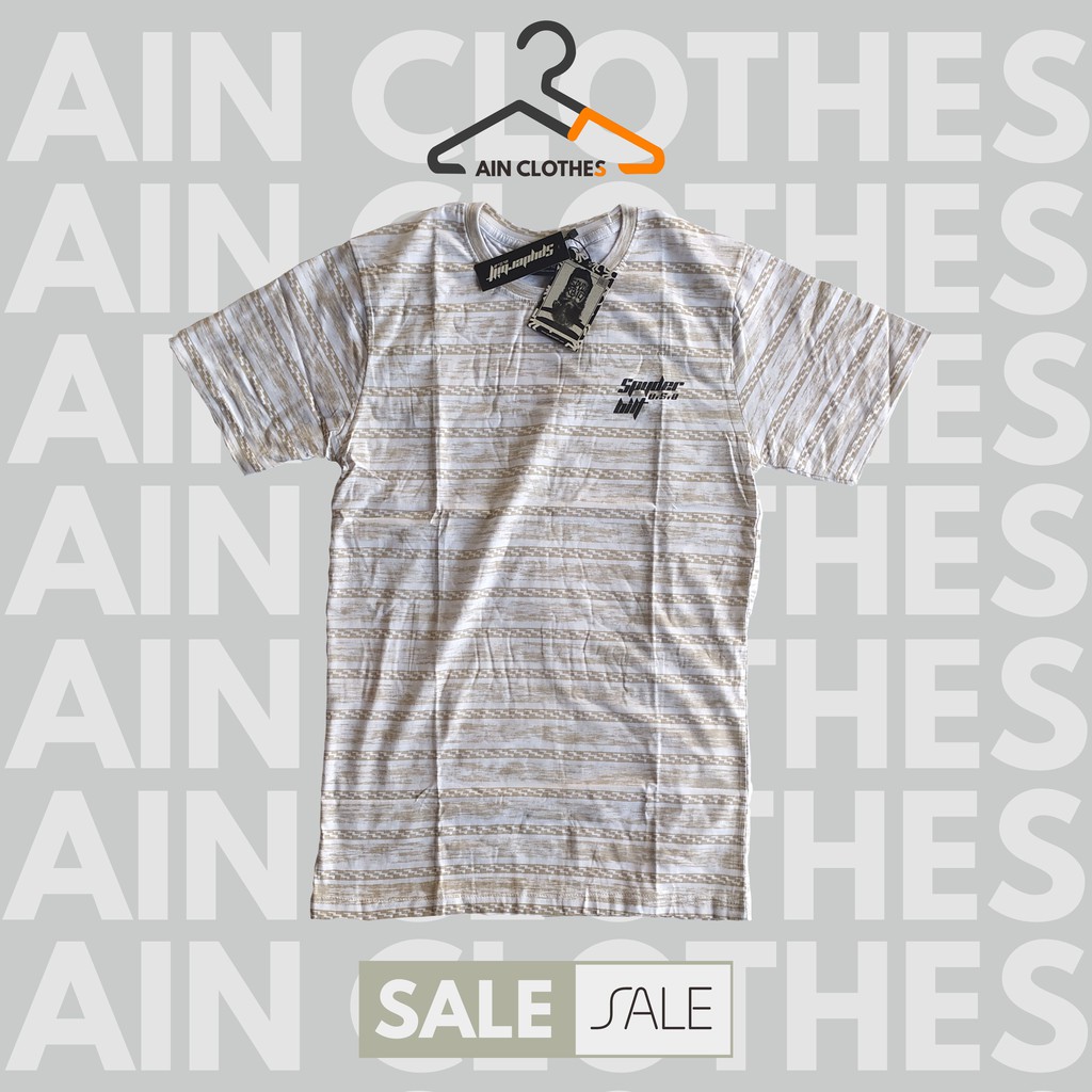 Kaos Spyderbilt cowok pria lengan pendek