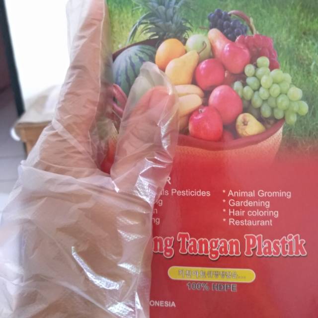 Sarung Tangan Plastik / Hand Glove