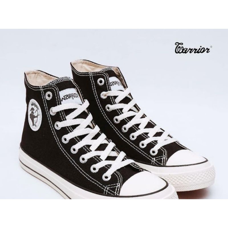 Sepatu Warrior Hermes Black