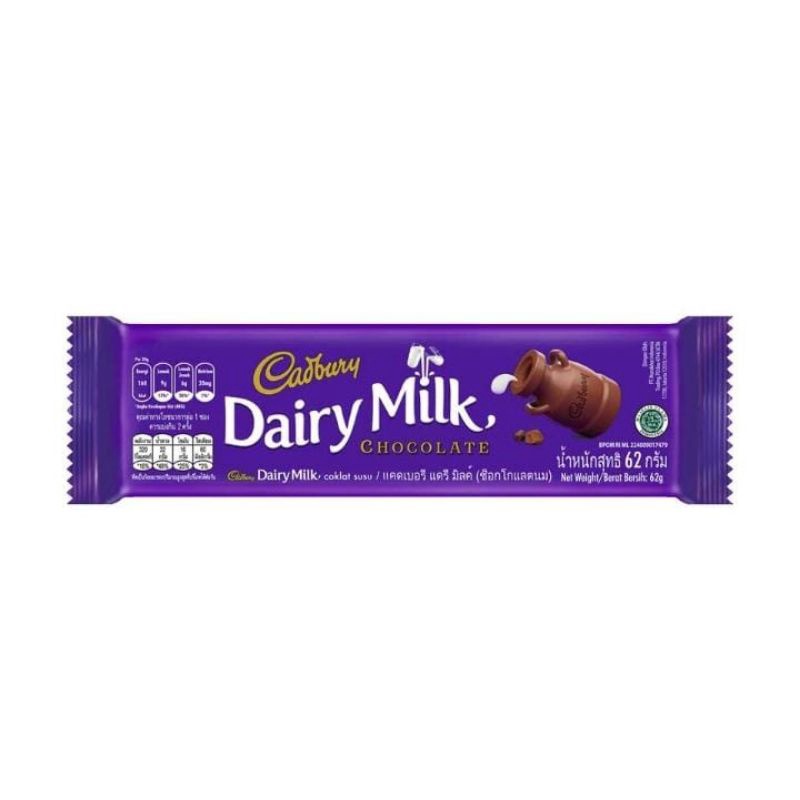 

Cadbury Dairy Milk Chocolate 62 g