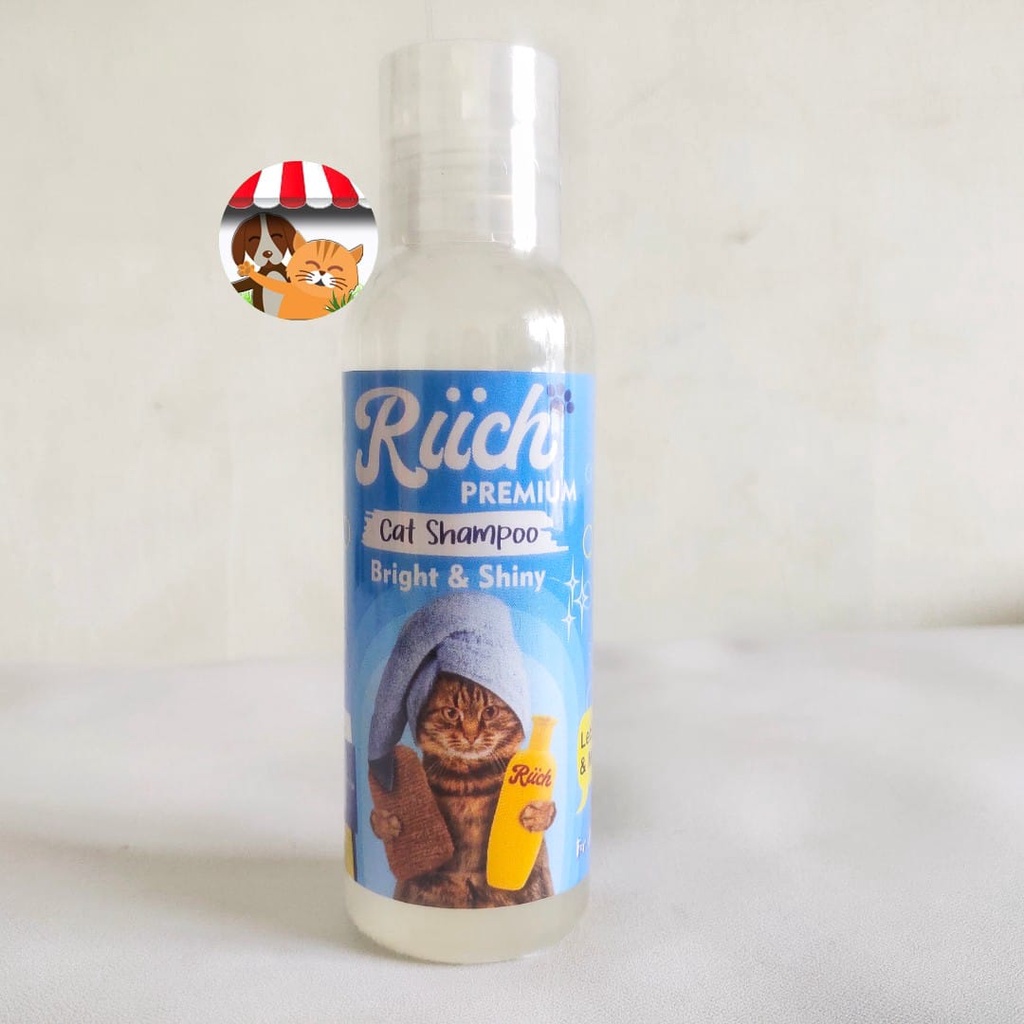 Riich Premium Shampoo Kucing Banyak Manfaat High Quality 100ml