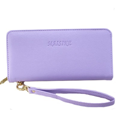 Dompet Cewe Panjang MAISIKE POLOS Korea Women Wanita Long Wallet Korean Style