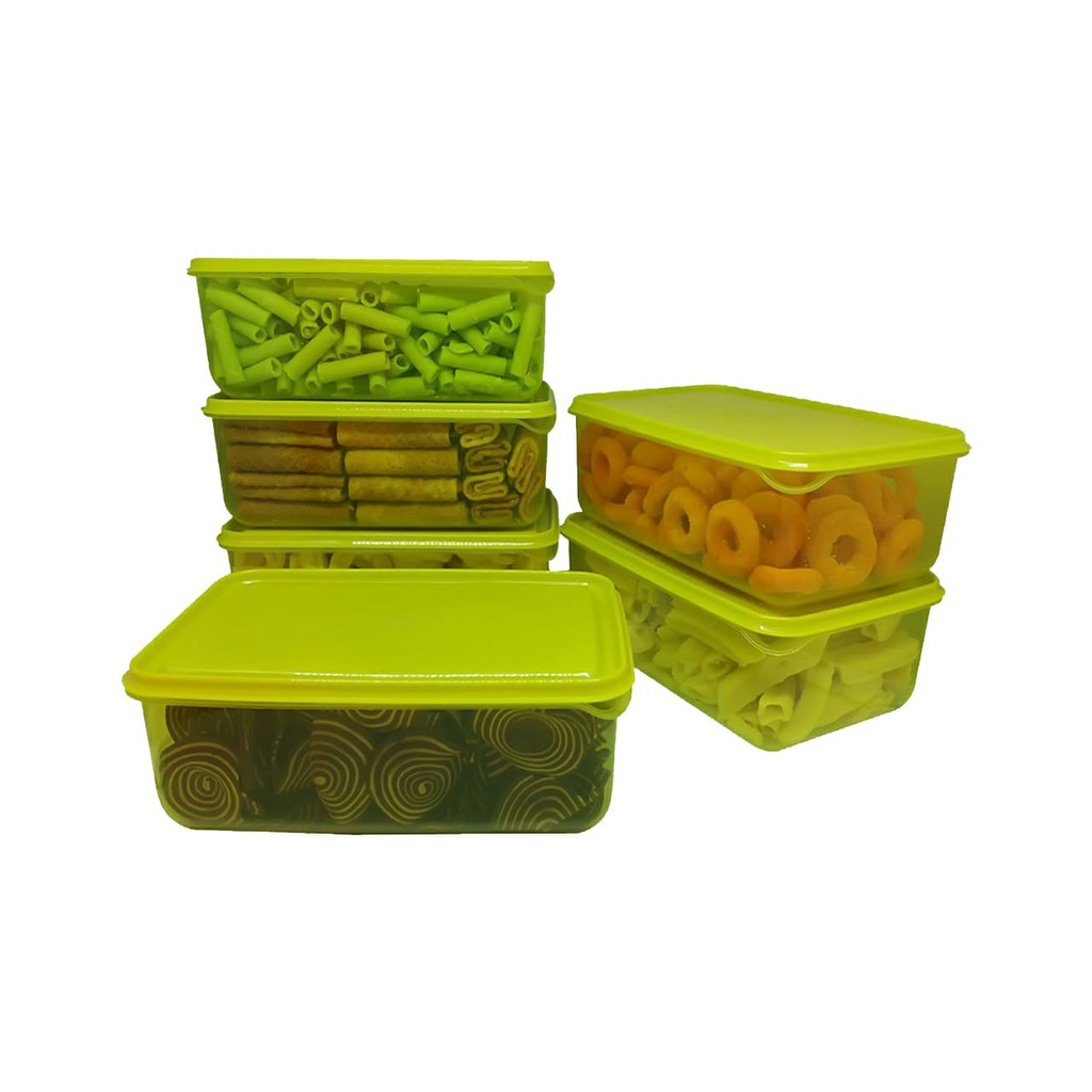 Voxy Storage L Set of 6 / Tempat Penyimpanan Makanan