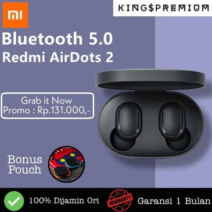 SALE Xiaomi Redmi Mi Airdots 2 TWS Earbuds Wireless Earphone Original 100%