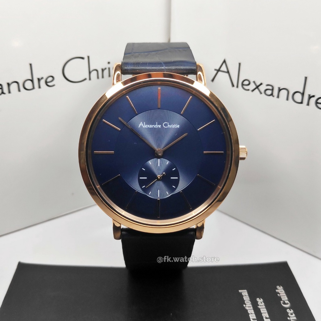 Alexandre Christie AC 8575 MS / AC8575 Original Jam Tangan Pria Analog