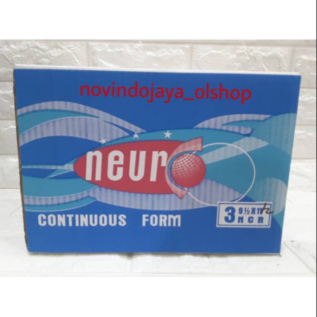 

Continuous Form 3 Ply NEURO 9.5 X 11 - Kertas Komputer Murah 3ply