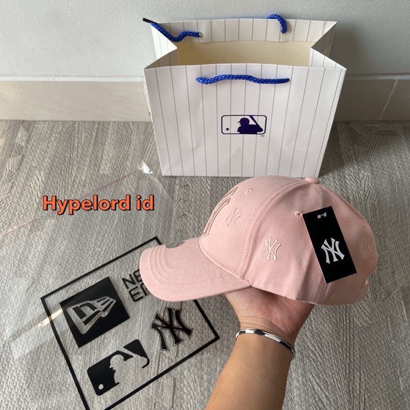 Topi Ny NewYork Cap Pink Ny Ny