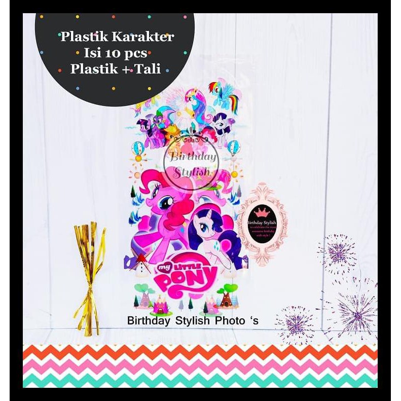 

Plastik Snack Atau Bingkisan Ulang Tahun Anak Kecil Little Pony Terbaru