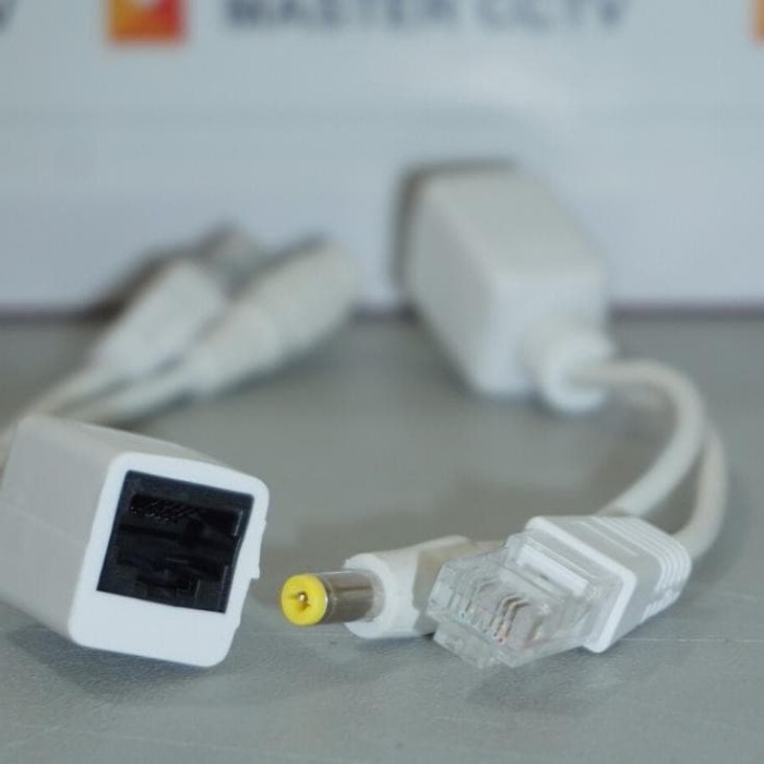 Kabel Poe Splitter kabel Poe Injector Hitam
