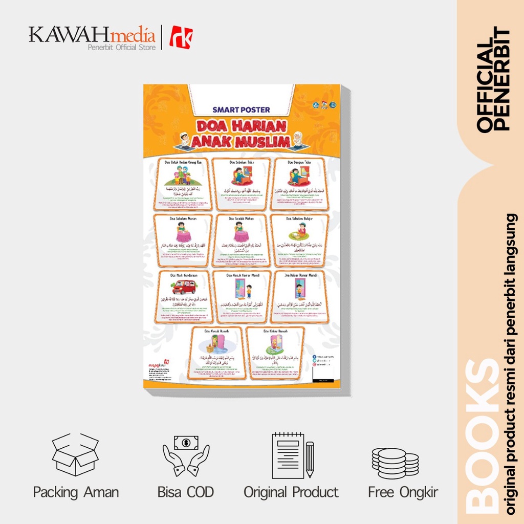 SMART POSTER DOA HARIAN ANAK MUSLIM