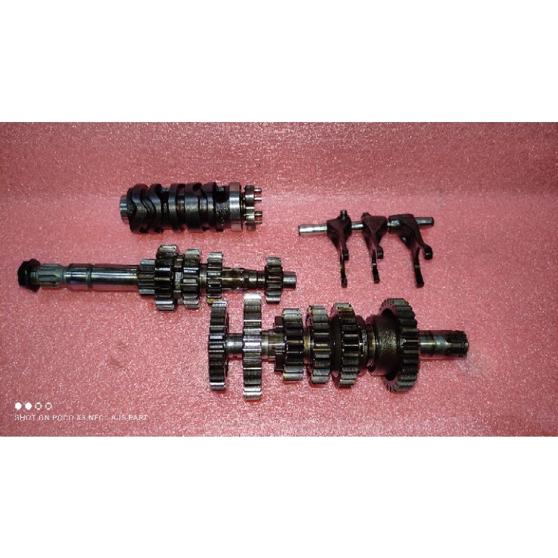gigi rasio gearbox gear ratio transmission Vixion old vixion new original copotan motor