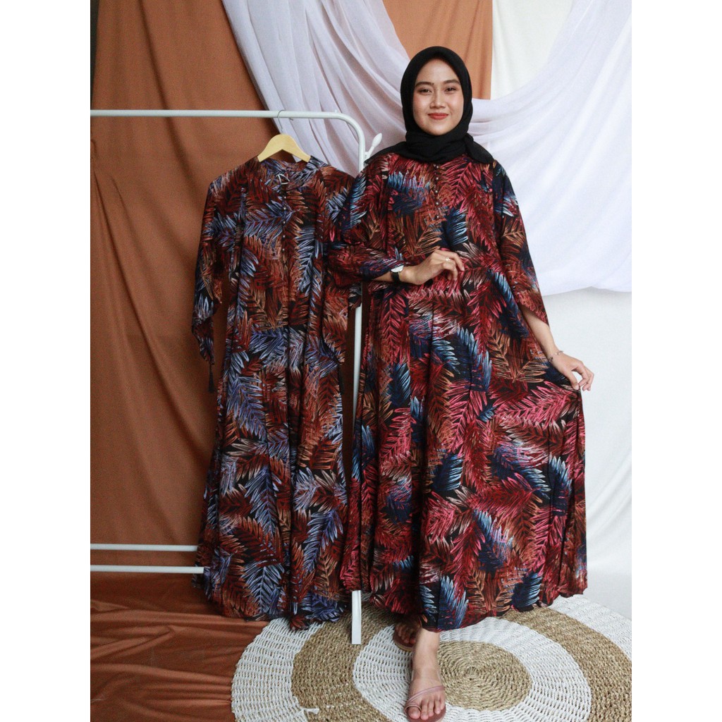 Gamis Luna / Gamis Rayon / Gamis Rumahan all Size / Jumbo