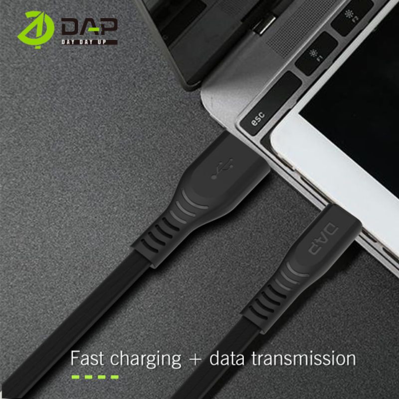 Kabel Data DAP D-CBT100 TYPE-C Kabel Charger DAP DCBT100 TIPE C Kabel Casan DAP D-CBT100 USB TYPE-C