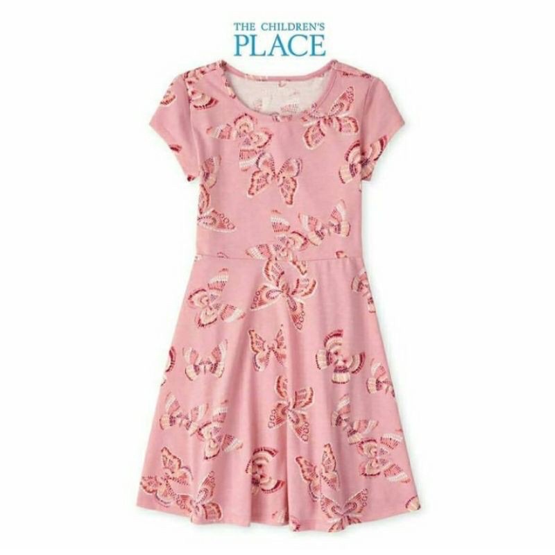 5th - 16th. Dress Children Place Sabrina dan Kutung Printed Unicorn Tie Dye Branded Original Anak