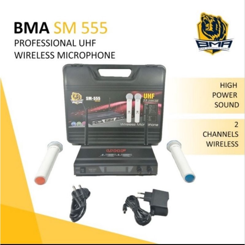Mic Wireless BMA SM - 555