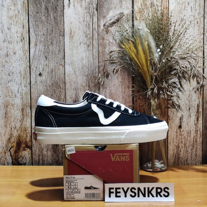 Vans Style 73 DX Anaheim Factory OG Black Original