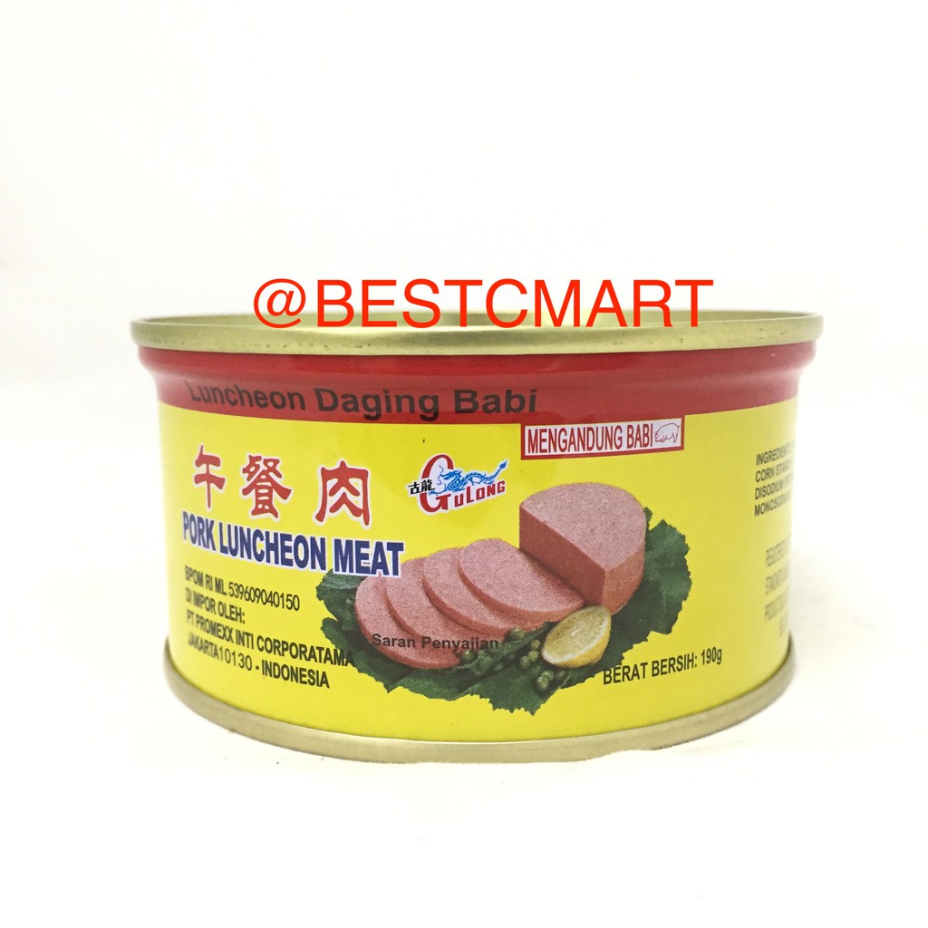 

GULONG PORK LUNCHEON MEAT 190GR