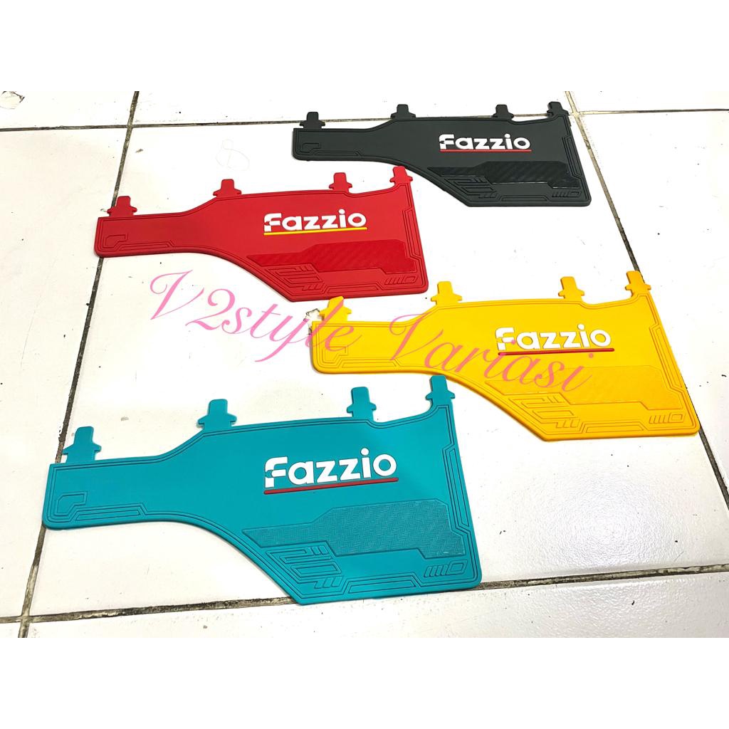 MUDFLAP KARET FAZZION PENAHAN LUMPUR PREMIUM TEBAL KEPET AKSESORIS PNP  Mudflap Yamaha Fazzio Penahan CIPRATAN AIR Variasi MUDGUARD KOLONG MUD FLAP FAZZIO AKSESORIS MOTOR YAMAHA FAZZIO KARET SPAKBOR KOLONG VARIASI FAZIO MUDFLAP FAZZIO PREMIUM ORIGINAL