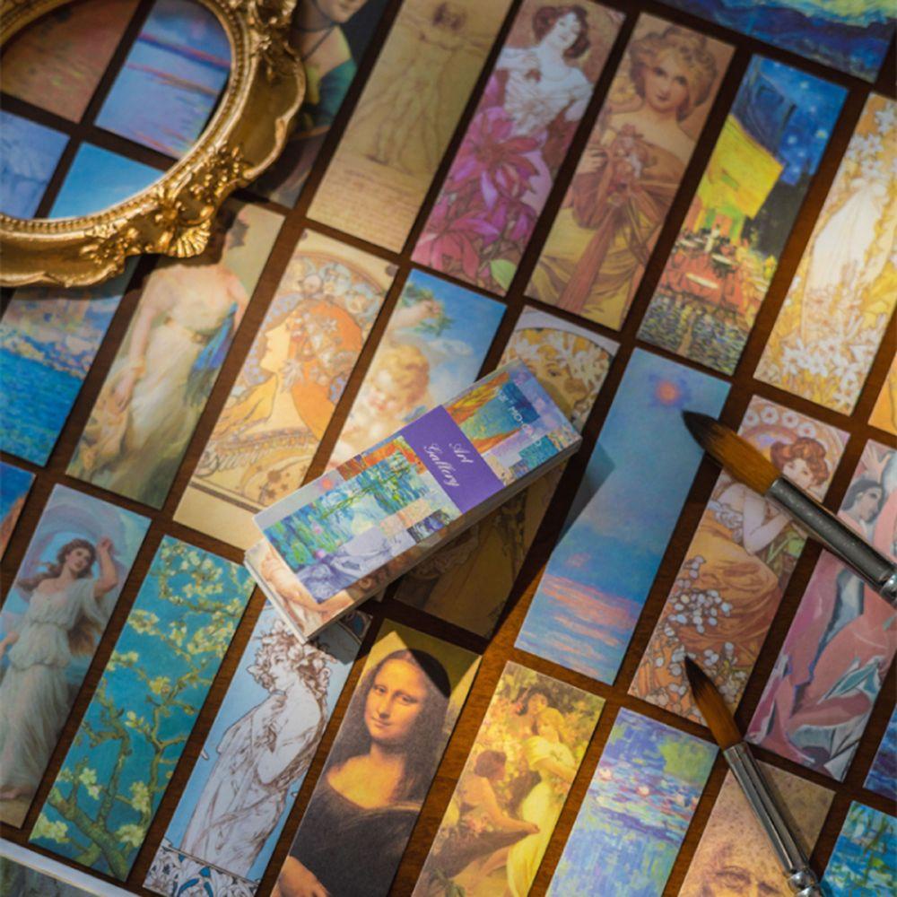 Populer 50pcs Stiker Alat Tulis Handbook Planner Jurnal Hias Handphone