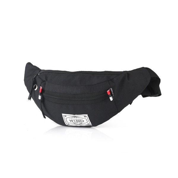 Tas Waist bag Pria Keren Slempang Selempang Kecil Bahu Sling bag Cowok Laki laki Terbaru Distro Bandung TWB307