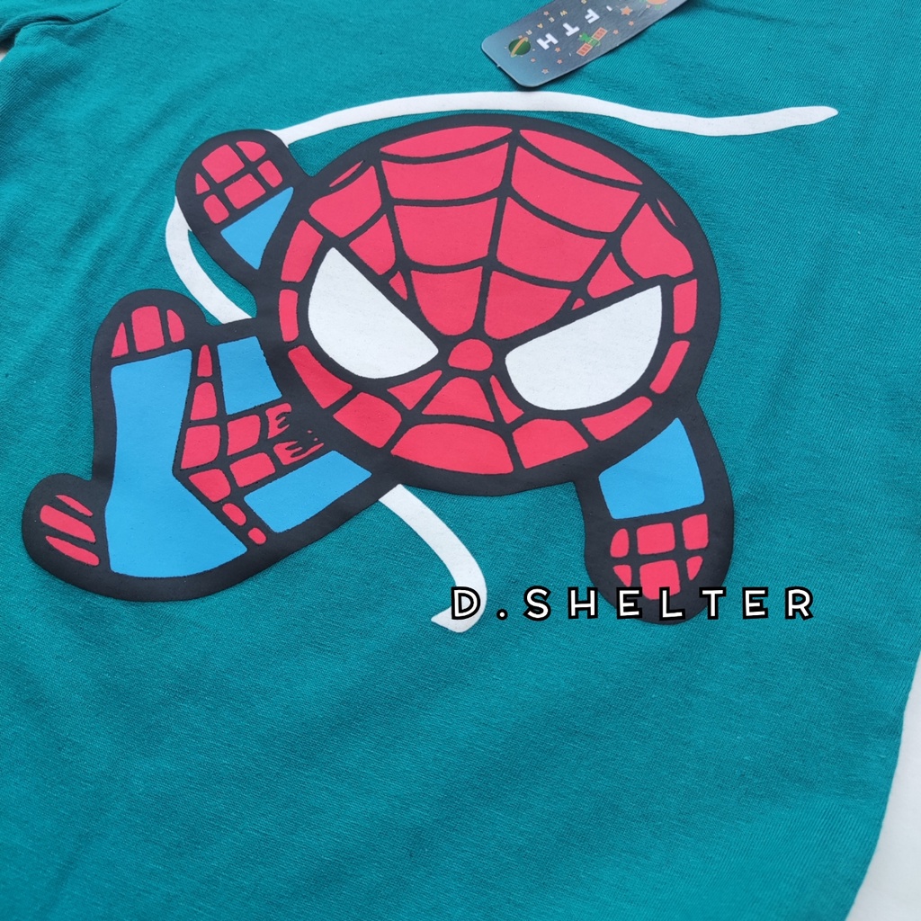 KAOS DISTRO ANAK TOSCA SPIDER-MAN /  KAOS ANAK SPIDERMAN