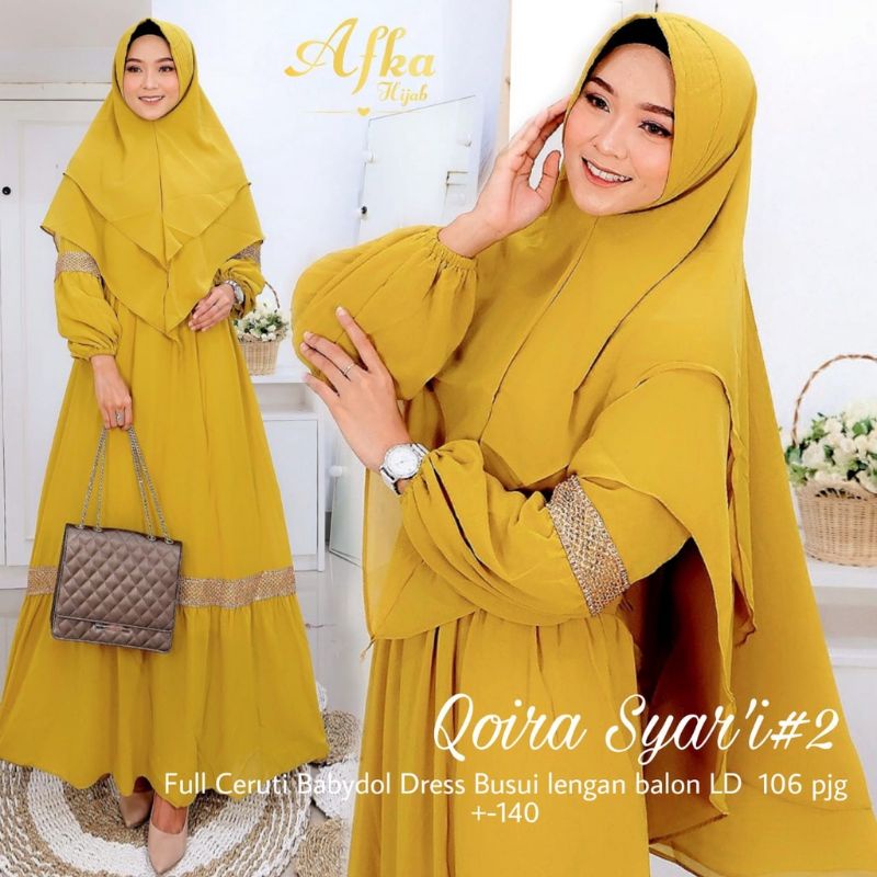 QOIRA SYARI # GAMIS CERUTY RENDA