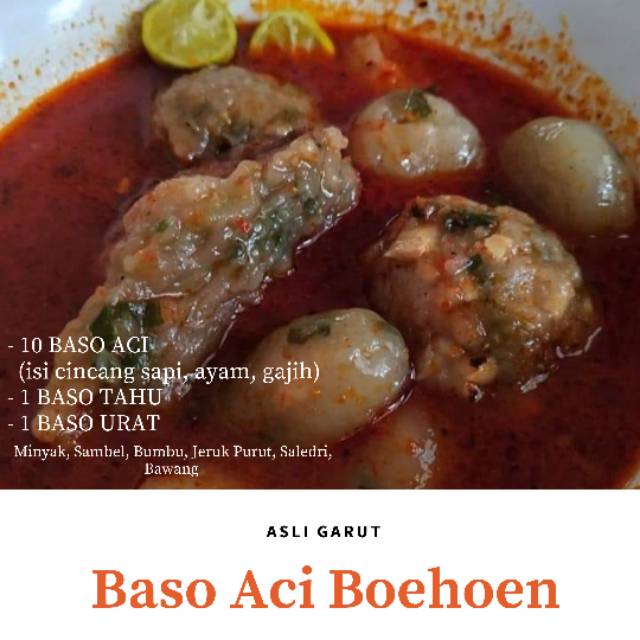 

Baso aci Boehoen paket ekonomis asli Garut