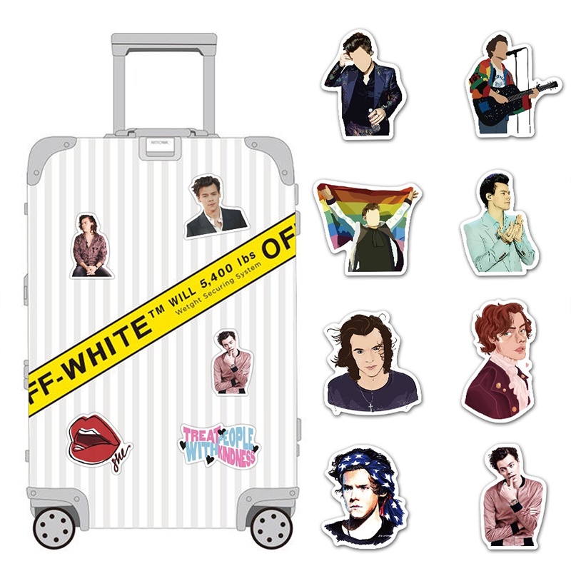 50 Harry styles personalized stickers laptop guitar decoration waterproof stickers