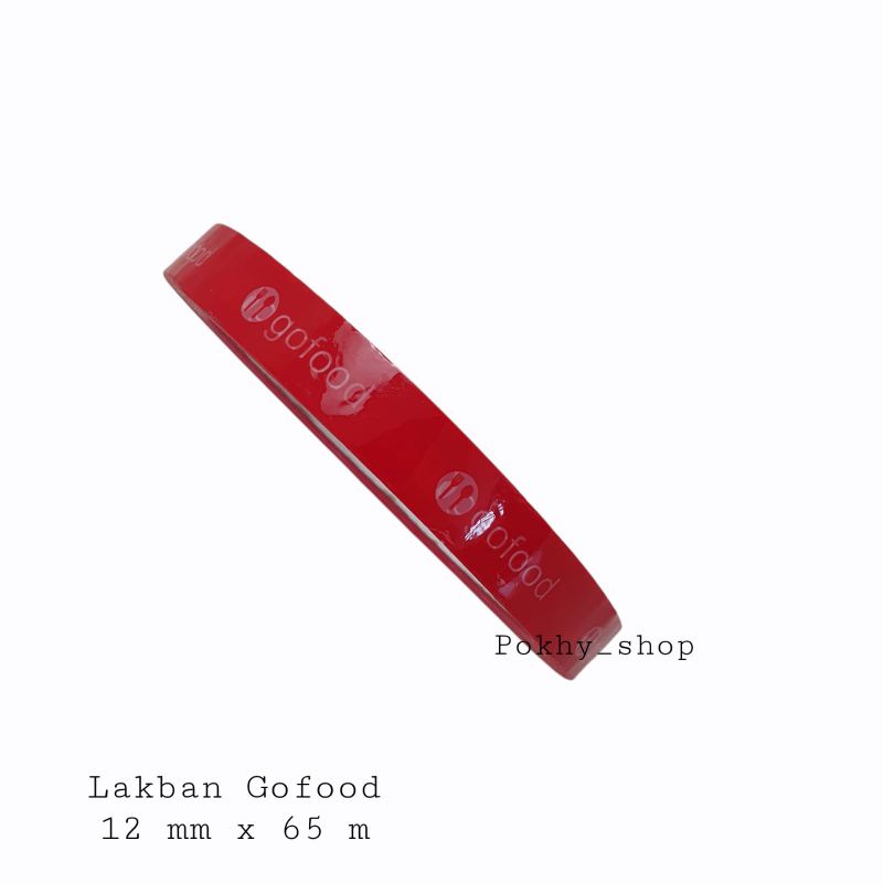 Lakban Gofood Isolasi Gofood 12mm x 65m