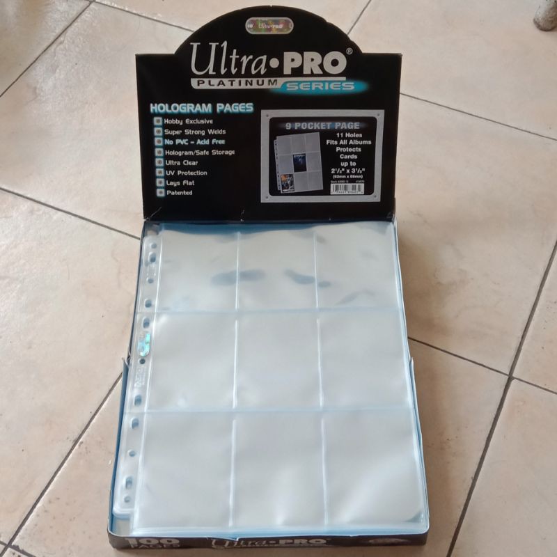 [READY STOCK] Ultra Pro Pocket Sleeve 9p & custom