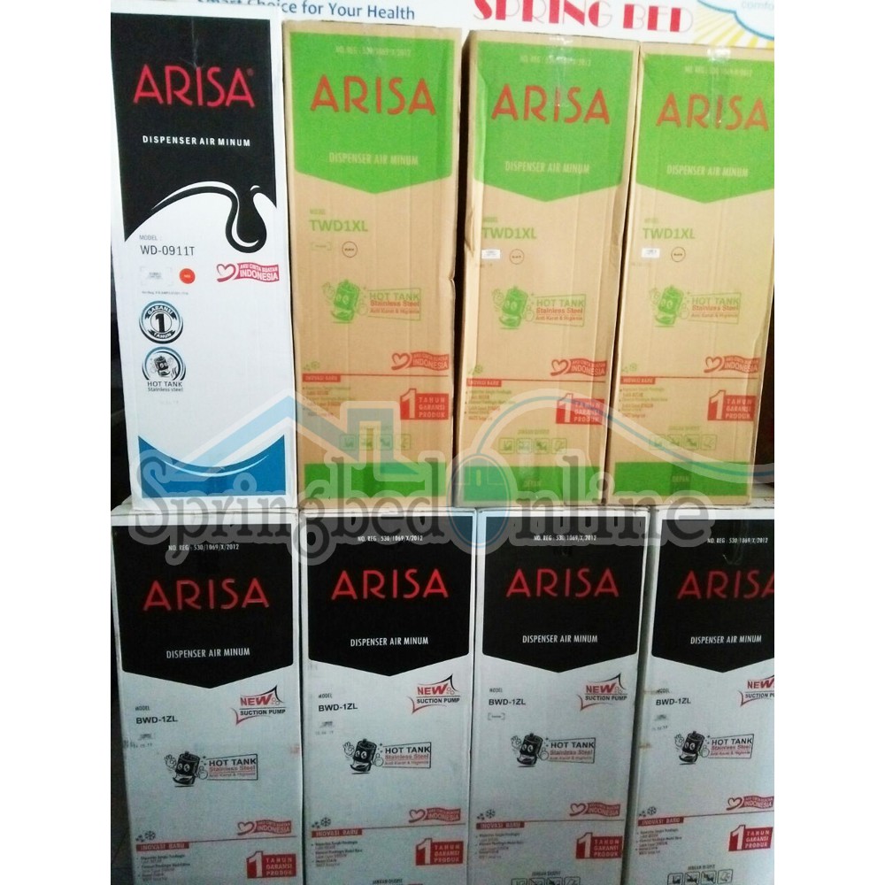 Arisa BWD-1ZL Dispenser Air Electric Galon Bawah Harga Pabrik