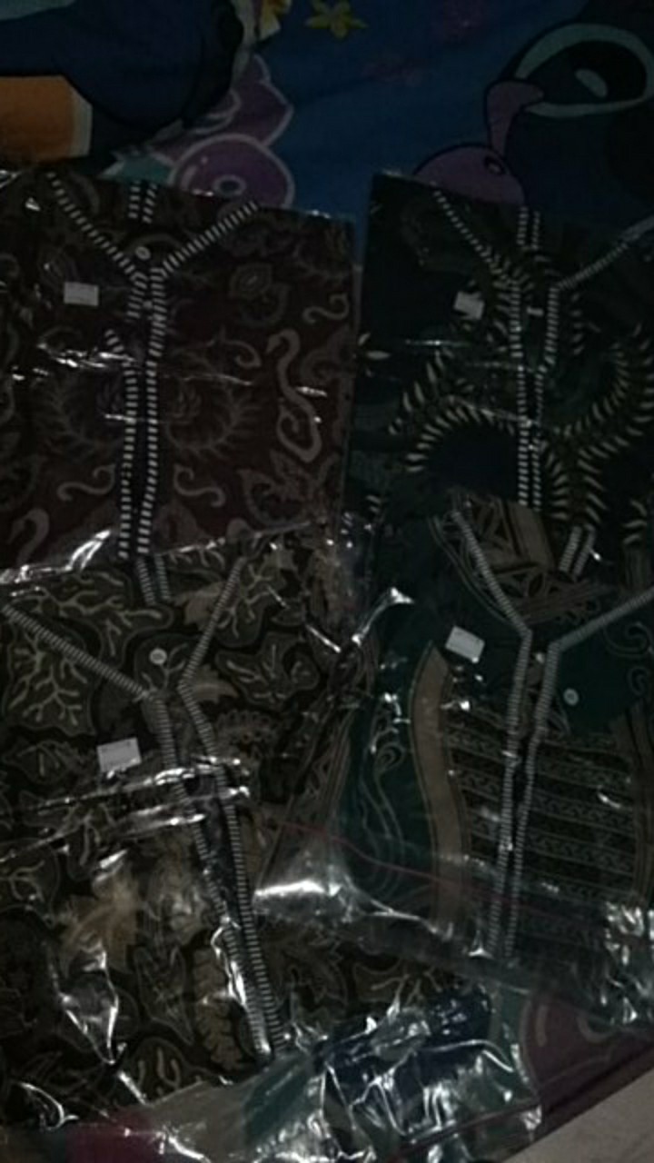 Promo 7.7  Tunik Batik M L Xl Xxl Xxxl