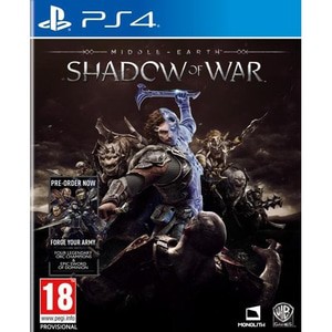 PS4 Middle Earth Shadow of War