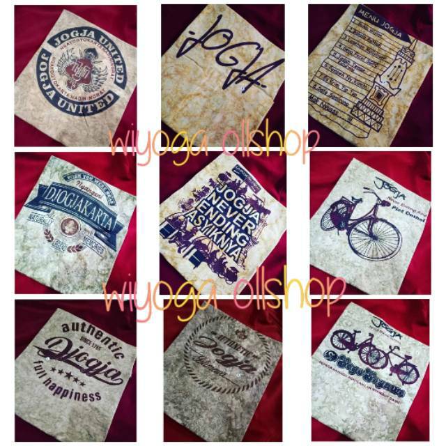 Kaos jogja motif batik premium murah / kaos jeger / kaos pria wanita oleh oleh khas jogja / kaos bat