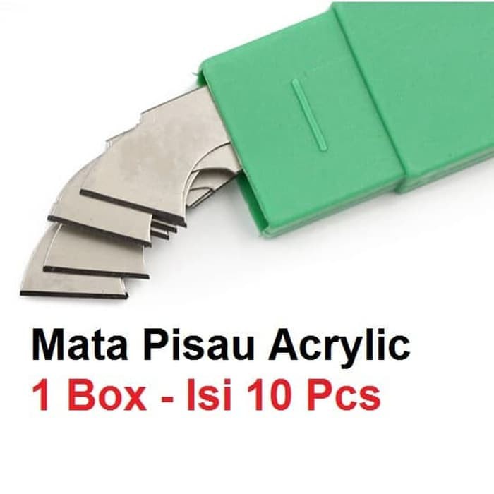 AnekaTool Isi Cutter Mata Pisau 10 Pieces