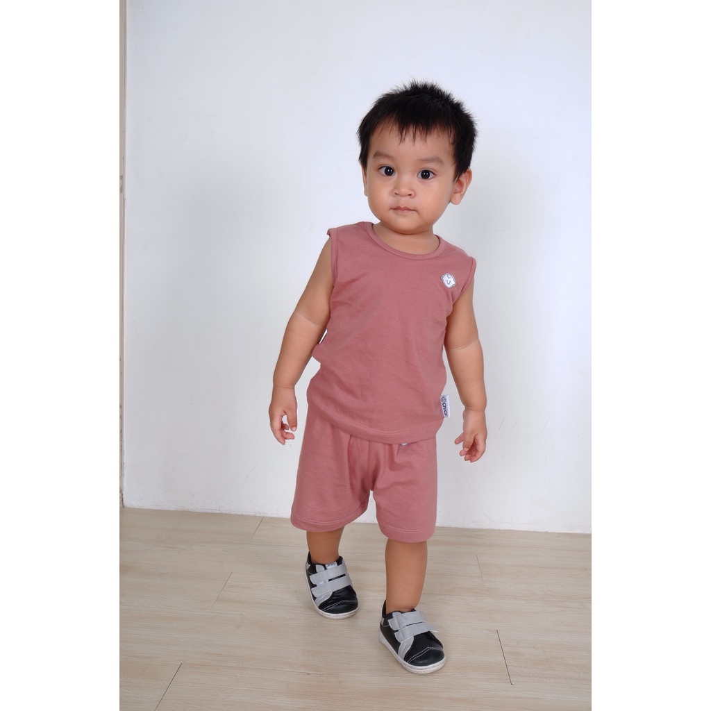 CruCil Factory Singlet Basic Anak (6m-4y)