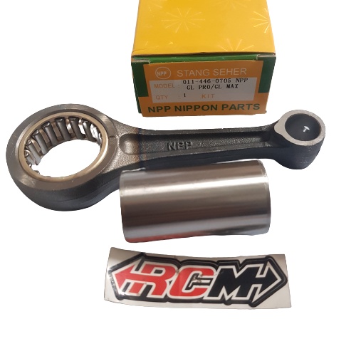 STANG SETANG SEHER SEKER PISTON CONNECTING ROD ORI ORIGINAL ASLI NPP GLPRO GL PRO GL MAX