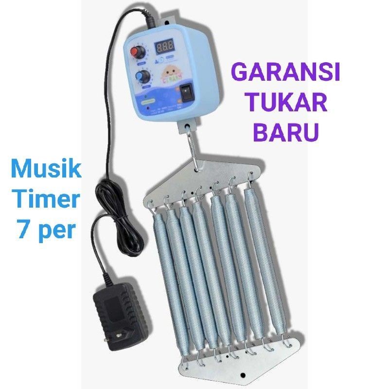 GARANSI Mesin ayunan listrik bluetooth remote elektrik bayi otomatis per 7 dan drp 5 per