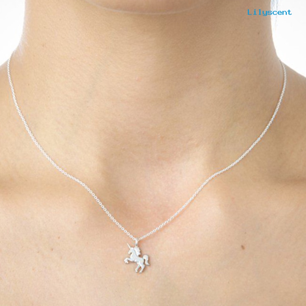 Kalung Rantai Klavikula Liontin Hewan Bahan Alloy Untuk Wanita